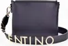 A black Valentino handbag with a gold logo strap is shown against a white background. Náhľad obrázku produktu
