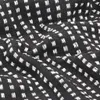 vidaXL Jeté de canapé en coton à carreaux 160x210 cm noir Voir les images du produit 3
