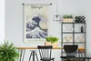 MuchoWow® Wandteppich Wandbehang Japanische Kunst - Die Produktbild-Vorschau 3