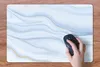MuchoWow® Schreibtischunterlage Marmor - Welle - Blau - Produktbild-Vorschau 3