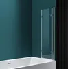 Mai & Mai Badewannen-Aufsatz 130x140cm Duschwand Badewanne Produktbild-Vorschau 3