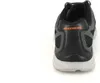 The back view of a black and gray Skechers athletic shoe is shown against a white background. Produktbild-Vorschau
