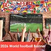 48 Länder Fußballtrikot WM Wimpelkette Vormontiert für Produktbild-Vorschau 4
