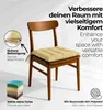 Sitzkissen Stuhlkissen Indoor & Outdoor 6er Set 40x40 cm - Produktbild-Vorschau 4