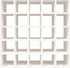 vidaXL Weinschrank Weiß 56 x 25 x 56 cm Massivholz Kiefer Produktbild-Vorschau 4