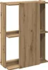 vidaXL Knihovna 3 police Artisan dub 60x30x80 cm Materiál Náhled obrázku produktu 6