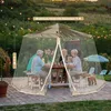 Moskytiéra na slunečník a altán 250-300 cm, síť proti hmyzu Náhled obrázku produktu 5