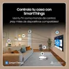 A living room scene demonstrating smart home device connectivity. Produktbild-Vorschau