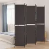 vidaXL 5-cz. Tkanina Paravent brązowy 250x220 cm Podgląd zdjęcia produktu 2