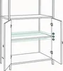 Relaxdays Bücherregal, HBT: 159,5 x 60 x 24 cm, 6 Fächer, Produktbild-Vorschau 5