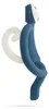 Samtiger, marineblauer Massage-Beißring mit Bürste, Produktbild-Vorschau 7
