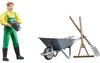 Bruder 62610 - Set di figure di contadini con accessori Anteprima dell’immagine prodotto 5