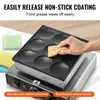 SucceBuy Dutch Pancake Maker, forno Dorayaki da 9 pezzi con Anteprima dell’immagine prodotto 4