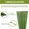 Pflanzenstütze 44.5CM, HOUNANG 20 Stück Pflanzstäbe für Produktbild-Vorschau 2