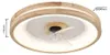 LED Deckenventilator, dimmbar, Fernbedienung, CCT, H 15 cm Produktbild-Vorschau 8