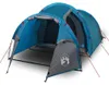 vidaXL Tenda a tunnel 2 persone Blu Impermeabile Anteprima dell’immagine prodotto 1