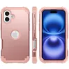 Handyhülle für iPhone 16 Plus Hybrid 3 in 1 PC TPU Produktbild-Vorschau 2