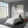 2-tlg Bettwäsche Geo 155x220 + 80x80 cm mit YKK Produktbild-Vorschau 5