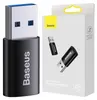 Baseus Ingenuity OTG adaptér, USB-A na USB-C, čierny Náhľad obrázku produktu 7