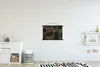 MuchoWow® Textilposter Abstrakt - Gold - 3D - Luxus - Kunst Produktbild-Vorschau 2