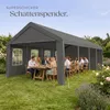 tectake® Partyzelt Mammut 8 x 4 m Produktbild-Vorschau 7
