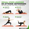 Tunturi Yoga Mat 8mm - Pilates mat - Extra dikke fitness Productafbeelding-voorbeeld 4