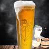 Mr. & Mrs. Panda Bierglas Hummel Blume - Transparent - Produktbild-Vorschau 4
