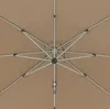 Doppler Active II Ampelschirm Sonnenschirm 350x260cm greige Produktbild-Vorschau 10