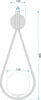 Applique Murale Toolight G093-1W Black White Voir les images du produit 8