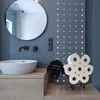 Halter Ständer Kleiderbügel Regal für Toilettenpapierrollen Produktbild-Vorschau 12