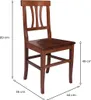 2er Set Wohnzimmer- oder Küchenstühle, Landhausstil, Buche Produktbild-Vorschau 3