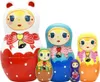 Autentické ruské dřevěné panenky Matrjoška, vhodné jako Náhled obrázku produktu 1