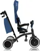 A blue and black tricycle is shown from the side against a white background. Anteprima dell’immagine prodotto