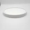 A white, circular LED ceiling light with a gray frame, shown against a white background. Produktbild-Vorschau