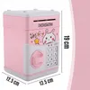 Kinder Sparschwein Safe Rosa Mit Pin Tastatur Geldautomat Produktbild-Vorschau 4