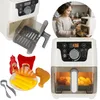 Spielzeug-Heißluftfritteuse für Kinder, Airfryer mit Licht- Produktbild-Vorschau 1