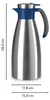 emsa Verseuse isolante SOFT GRIP, 1,5 litre, acier Voir les images du produit 11