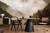 Muralo Vlies Fototapete WALD IM NEBEL Bäume Landschaft 3D Produktbild-Vorschau 9