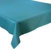 Tischdecke Fleckenresistente Abwaschbar Türkis 80x80 cm Produktbild-Vorschau 1