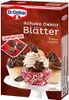 Foglie di cioccolato Dr Oetker in cioccolato fondente 60g Anteprima dell’immagine prodotto 2