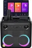 A karaoke machine with a screen and microphone. Náhľad obrázku produktu