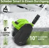 Akku-Schneefräse,Faltbar Schneebürste Ergonomisch,900 W Produktbild-Vorschau 4