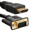 MMOBIEL HDMI zu VGA - Vergoldete Anschlüsse - Male zu Male Produktbild-Vorschau 2