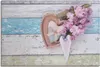 ARTland Leinwandbild Stillleben mit Kirschblüten und Herzen Produktbild-Vorschau 1