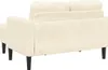 vidaXL 2-osobowa sofa z szezlongiem w kształcie litery L Podgląd zdjęcia produktu 4