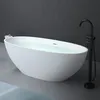 Mai & Mai Freistehende Badewanne Weiß matt 165x75x55 cm Produktbild-Vorschau 4