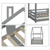 Dětská postel Sweiko borovice Postel 90x200cm s komínem a Náhled obrázku produktu 6