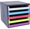 M&M 30057680 Zásuvkový box šedý, zelený, oranžový, modrý, Náhled obrázku produktu 1