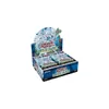 A display box of Yu-Gi-Oh! trading cards, specifically the 'Dawn of Majesty' set, shown from a slightly elevated diagonal angle. Produktbild-Vorschau