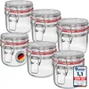 WELLGRO Einmachgläser mit Bügelverschluss rund 255ml - Produktbild-Vorschau 1